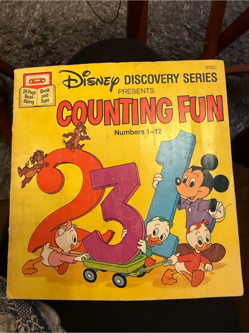 Disney Counting Fun Learning Paperback Book